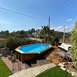Amazing Close To Sitges, Jacuzzi, Swimming Pool & Exellent Views Olivella